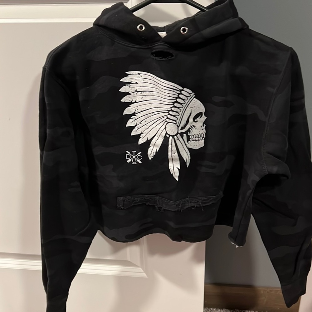 The Drive Company Cropped Hoodie